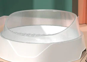 Round Cat Litter Box with Shovel PetPulse