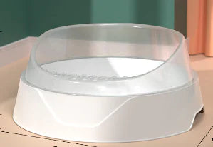Round Cat Litter Box with Shovel PetPulse