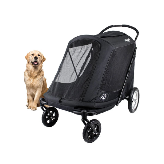 Apollo Elite Pet Stroller w/ Tire Pump Petique, Inc.