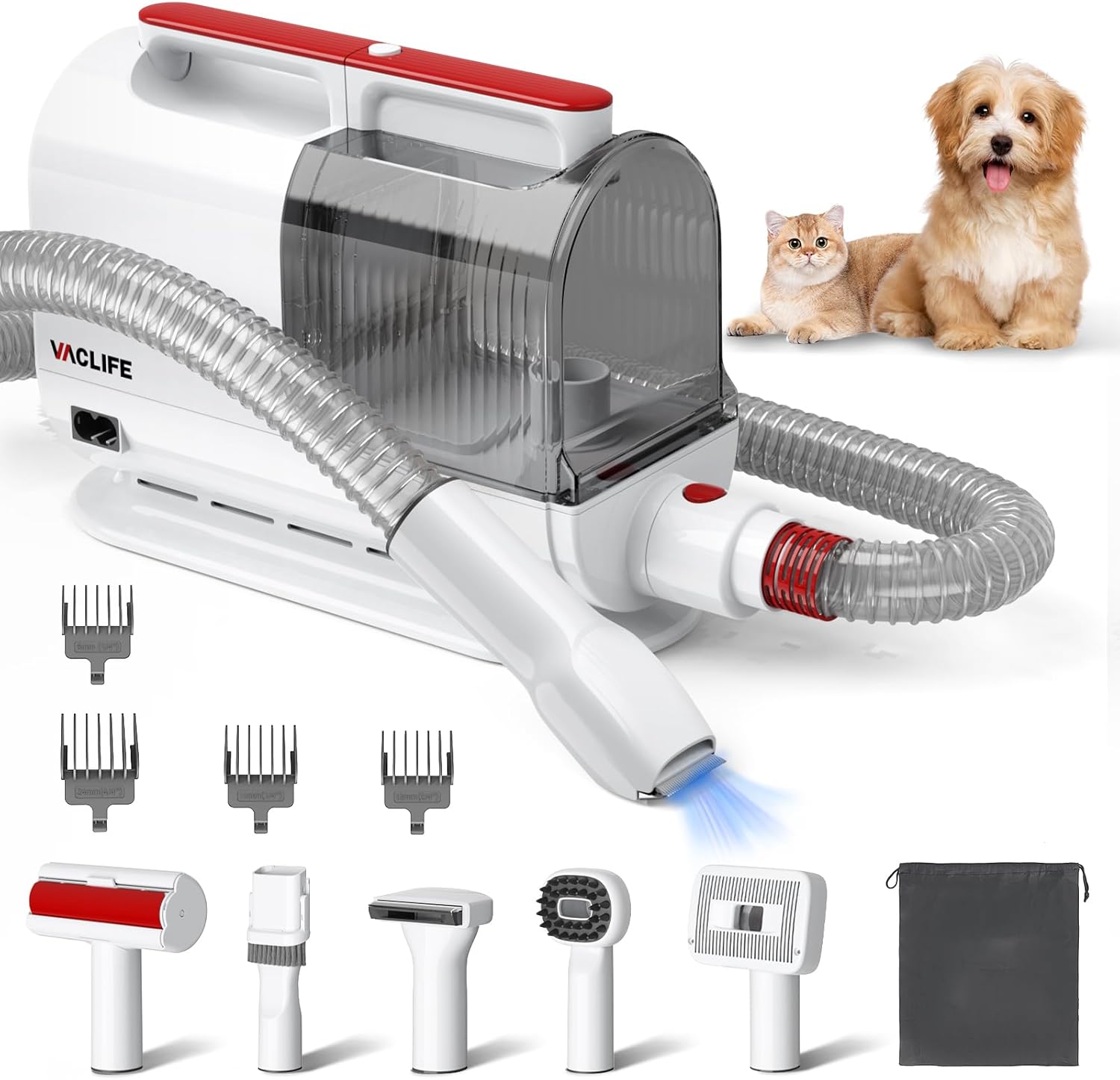PetPulse Multi-Use Pet Grooming and Vacuum Kit PetPulse