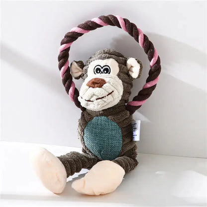 Wildlife Buddies Pet Toys: Monkey, Lion, Elephant Interactive PetPulse