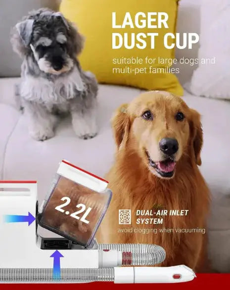 PetPulse Multi-Use Pet Grooming and Vacuum Kit PetPulse