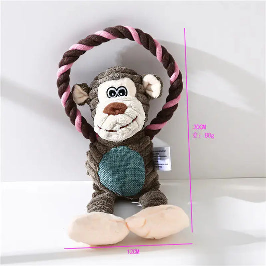 Wildlife Buddies Pet Toys: Monkey, Lion, Elephant Interactive PetPulse